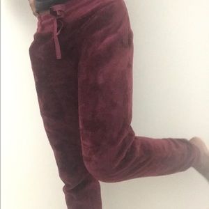 Red Velvet Sweatpants